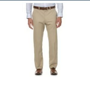 David Taylor classic fit khaki pants